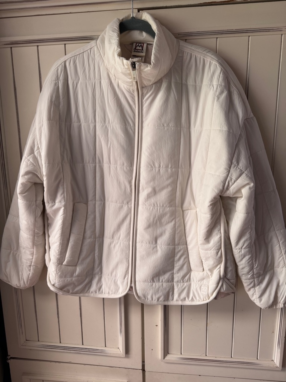 Avalanche White Quilted Puffer Jacket